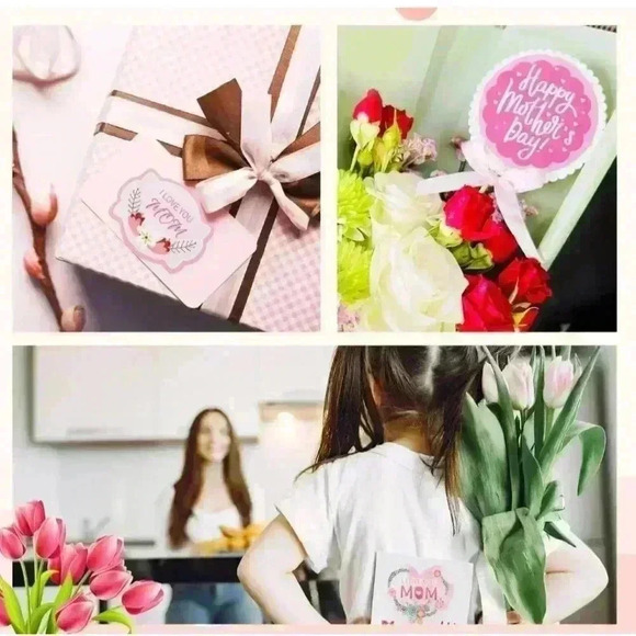 Unbranded Mother's Day Stickers, Party, 16 Sheets, Pink - Picture 7 of 8